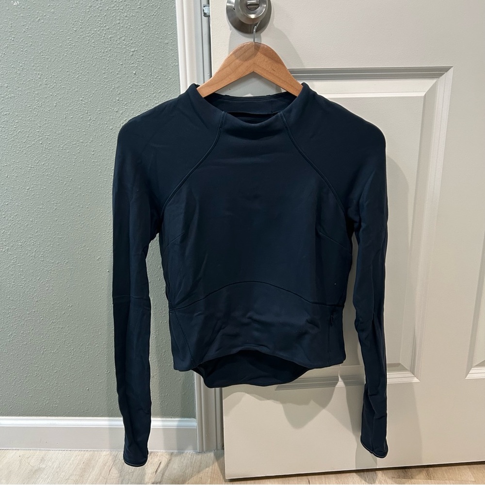 lululemon athletica Navy Long Sleeve Top
